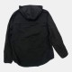 Adidas 3-Stripes Hooded Track Jacket Μαύρο Λευκό /pre owned